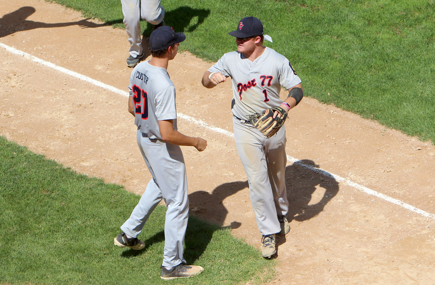 Chippewa Falls Post 77 senior legion baseball vs Eau Claire 7-21-19